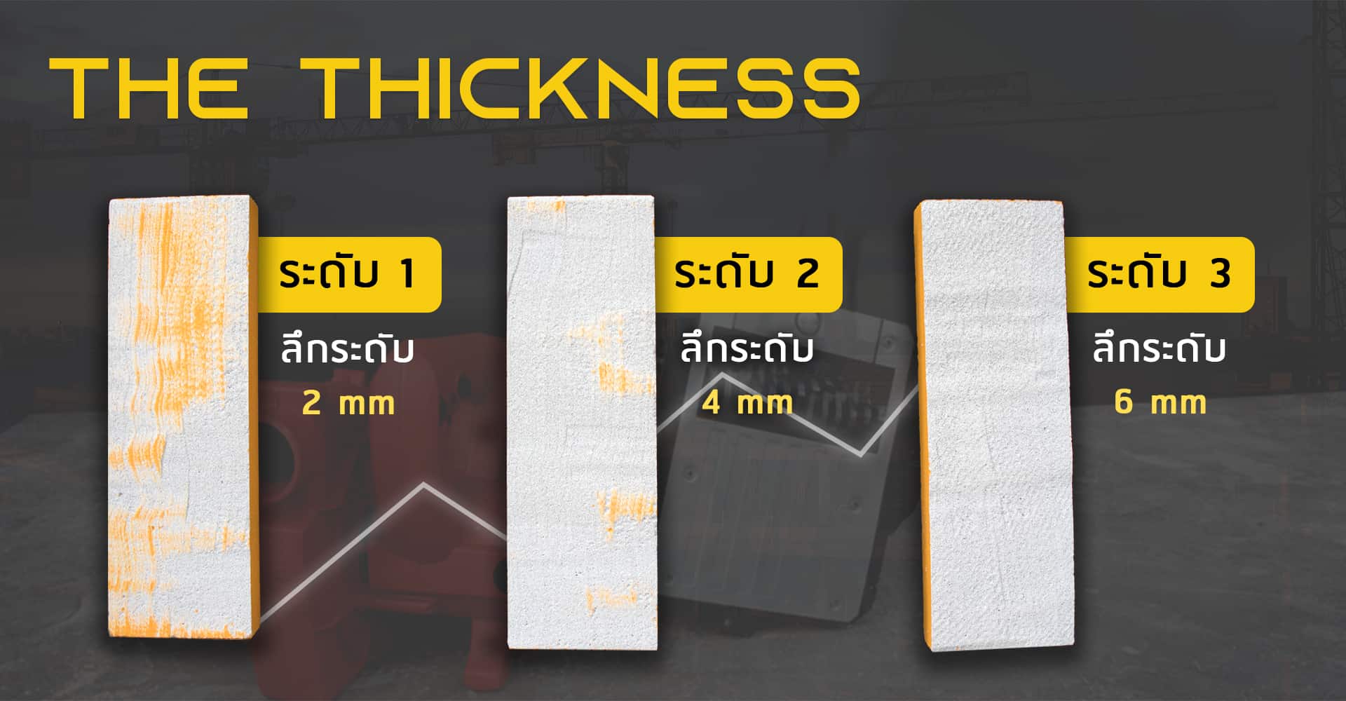 เครื่องลอกสี - ปรับระดับความหนา-3ระดับ