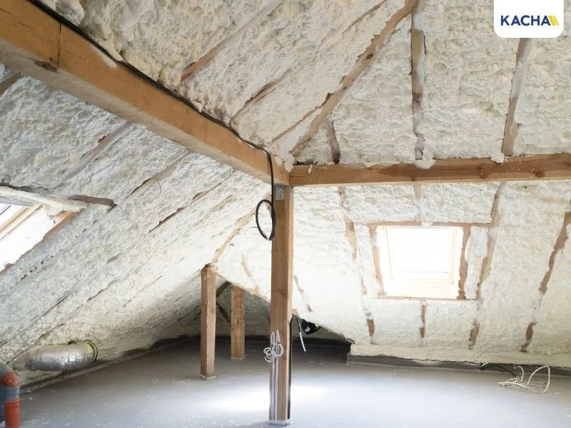 ประเภทของฉนวนกันความร้อน ฉนวนประเภทโฟม (Foam Insulation) ประเภทของฉนวนกันความร้อน ฉนวนประเภทโฟม (Foam Insulation)
