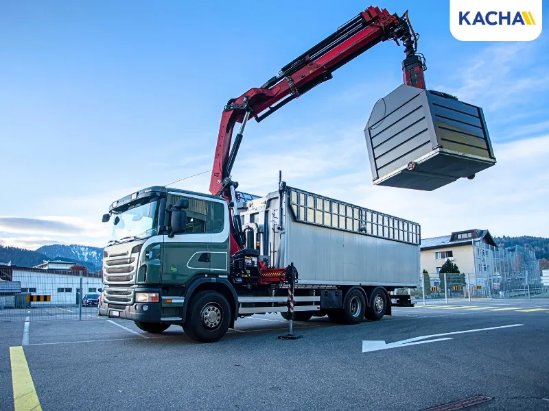 เครนติดรถบรรทุก (Truck Loader Crane) เครนติดรถบรรทุก (Truck Loader Crane)