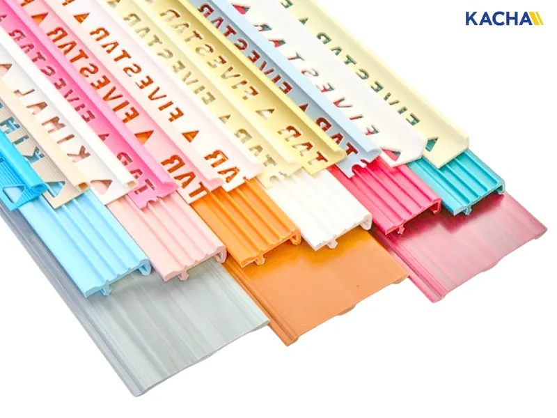 คิ้วกระเบื้อง PVC คิ้วกระเบื้อง PVC