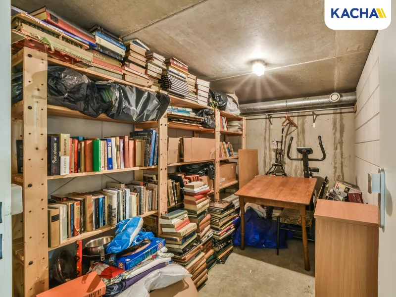 เว้นทางเดินในห้องเก็บของให้กว้างพอ