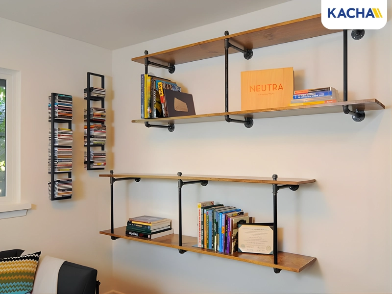 ชั้นวางของแบบติดผนัง