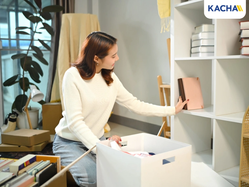 จัดเก็บของให้หยิบใช้ง่ายและเป็นสัดส่วน