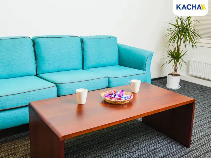 ห้องรับแขก มีอะไรบ้าง 2. โต๊ะกลาง สำหรับวางของจำเป็น