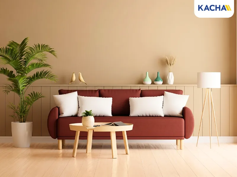 ห้องนั่งเล่น สีเอิร์ธโทน (Earth Tone Style) ห้องนั่งเล่น สีเอิร์ธโทน (Earth Tone Style)