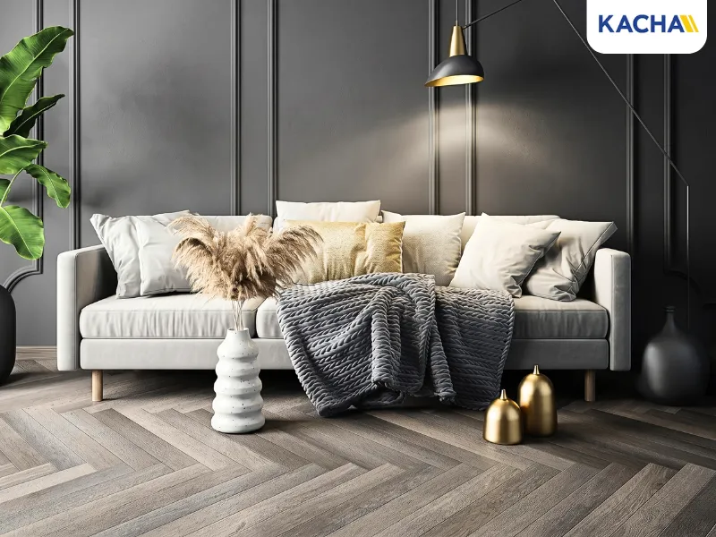 ห้องนั่งเล่นโมเดิร์นโทนเทา (Grey Modern Style) ห้องนั่งเล่นโมเดิร์นโทนเทา (Grey Modern Style)