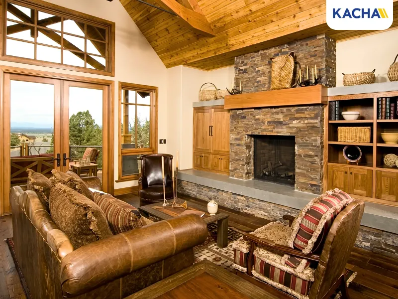 ห้องนั่งเล่นสไตล์คันทรี (English Country Style) ห้องนั่งเล่นสไตล์คันทรี (English Country Style)