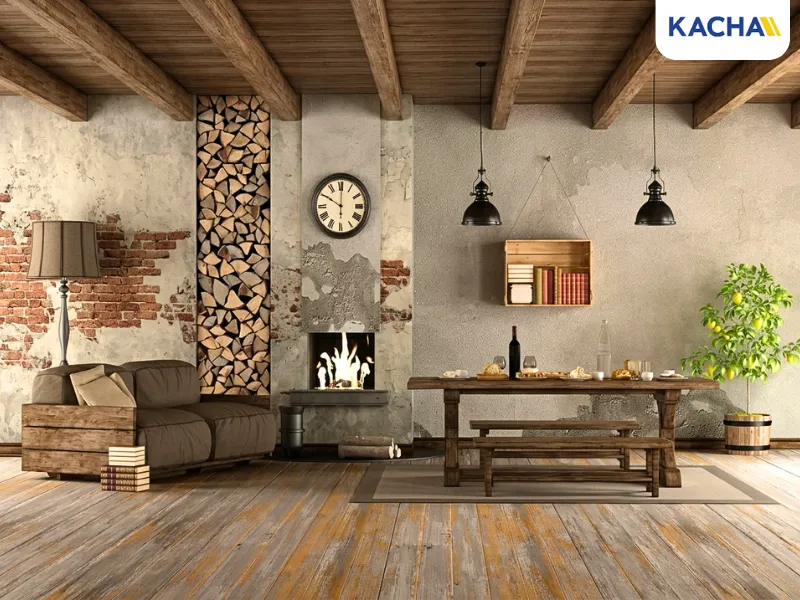 ห้องนั่งเล่นอินดรัสเทรียล (Industrial Style) ห้องนั่งเล่นอินดรัสเทรียล (Industrial Style)