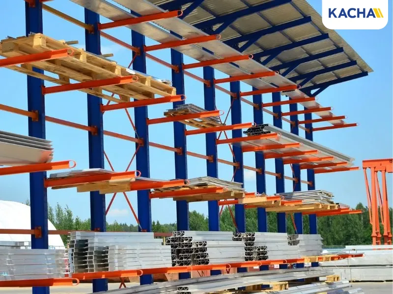 ชั้นวางสินค้า Cantilever Rack