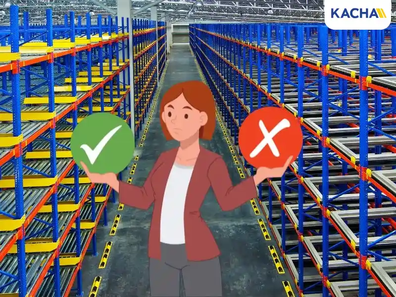 ข้อควรระวังในการใช้ Rack วางของในโกดัง