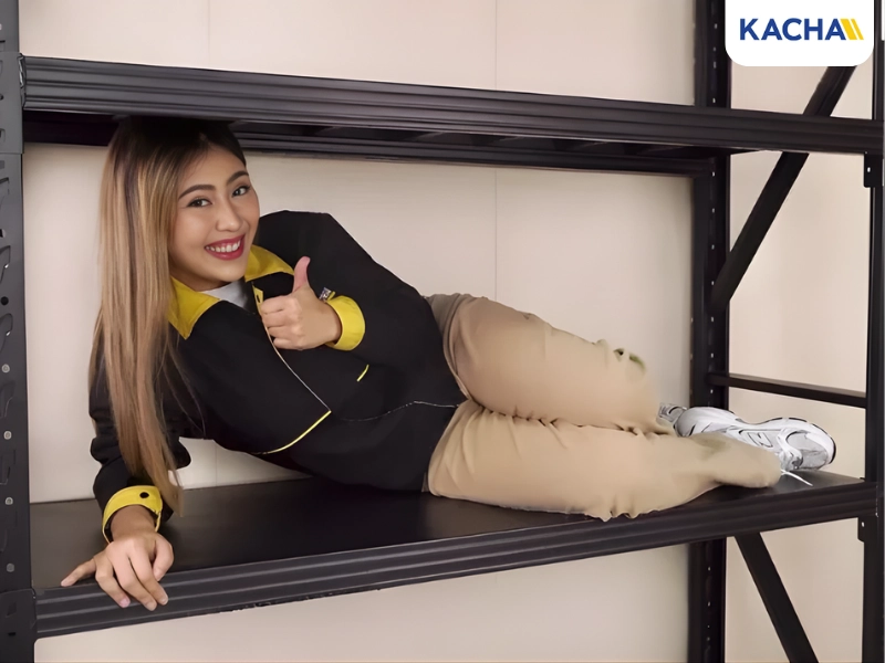 ชั้นวางของเหล็ก พร้อมใช้งาน