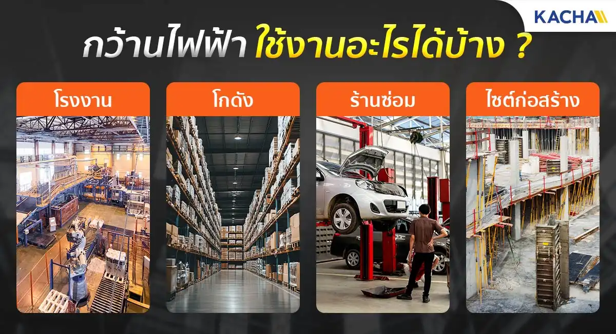 รอกไฟฟ้าขนาดเล็ก ยกของได้อเนกประสงค์ ในโรงงาน โกดัง ร้านซ่อม ไซต์ก่อสร้าง 
