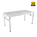 โต๊ะพับ สแตนเลส 304 (ปัดด้าน)