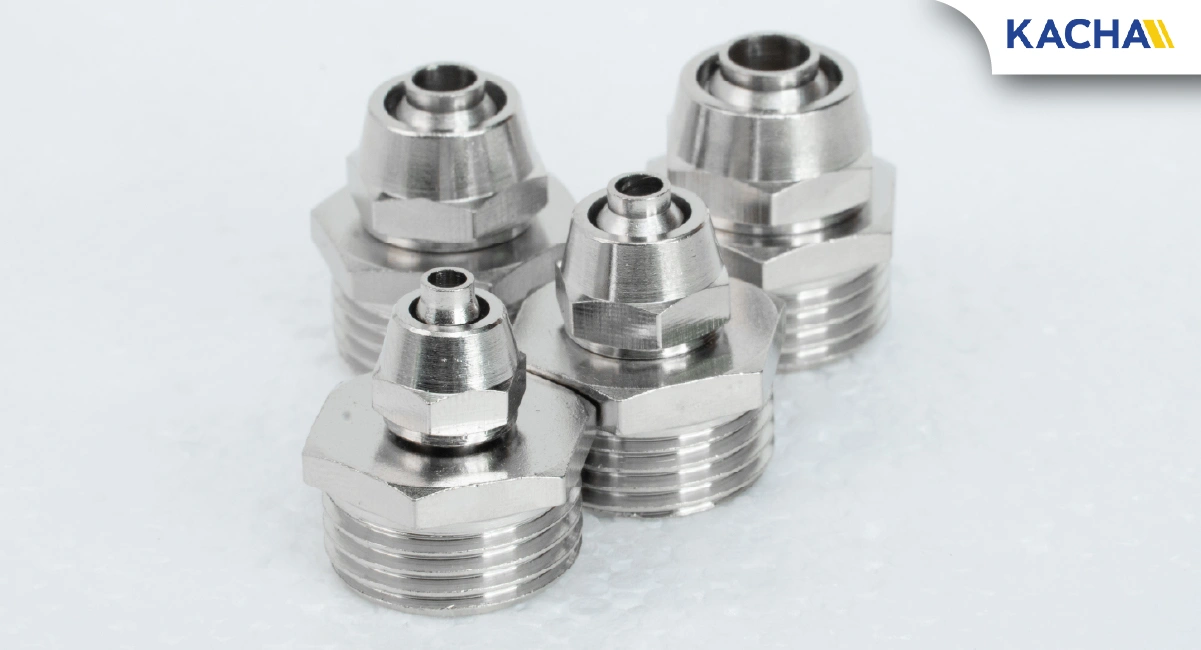 ภาพถ่ายสินค้าจริง 02 ข้อต่อลม ขนาด 5 มม.