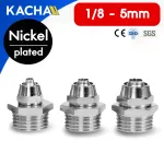 ข้อต่อลม แบบขันอัด เกลียวนอก ขนาด 1/8",1/4",3/8",1/2",5mm