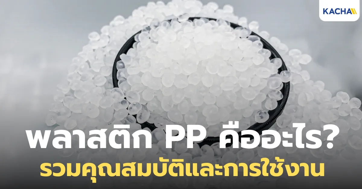 พลาสติก PP คืออะไร? รวมคุณสมบัติและการใช้งาน พลาสติก PP คืออะไร? รวมคุณสมบัติและการใช้งาน