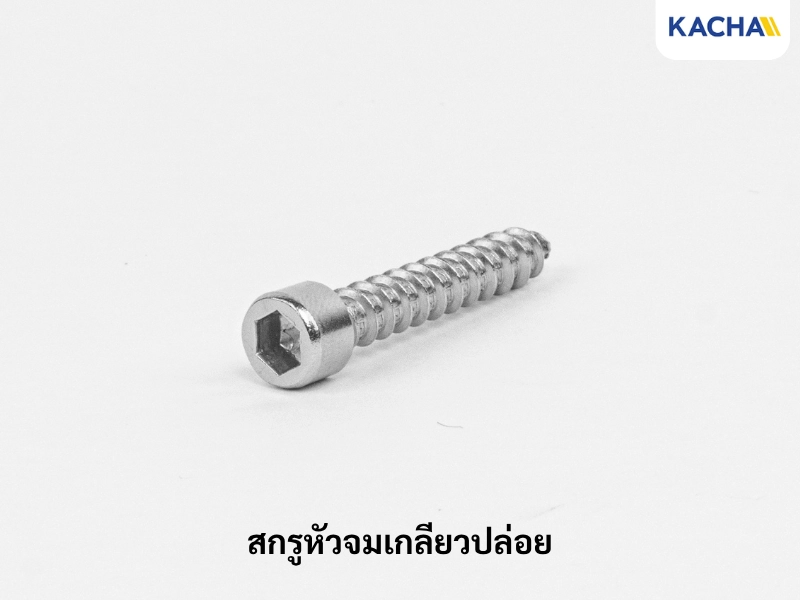 สกรูหัวจมเกลียวปล่อย