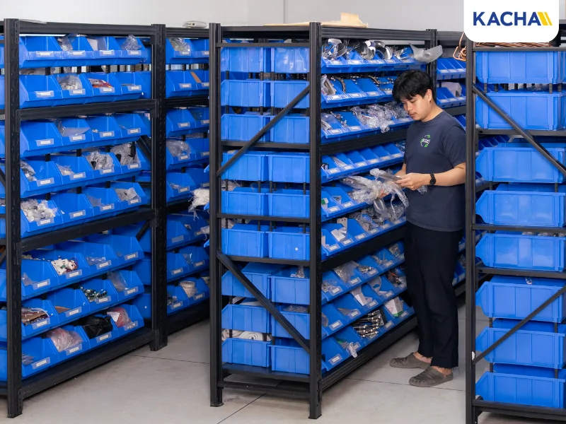 จัดเก็บอะไหล่สำรอง