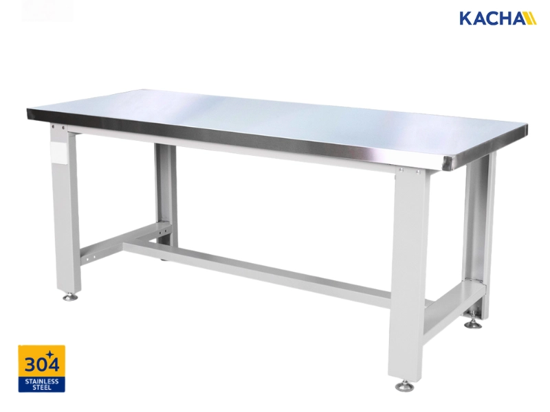 โต๊ะช่าง หน้าท็อปสแตนเลส 304 รุ่น Premium