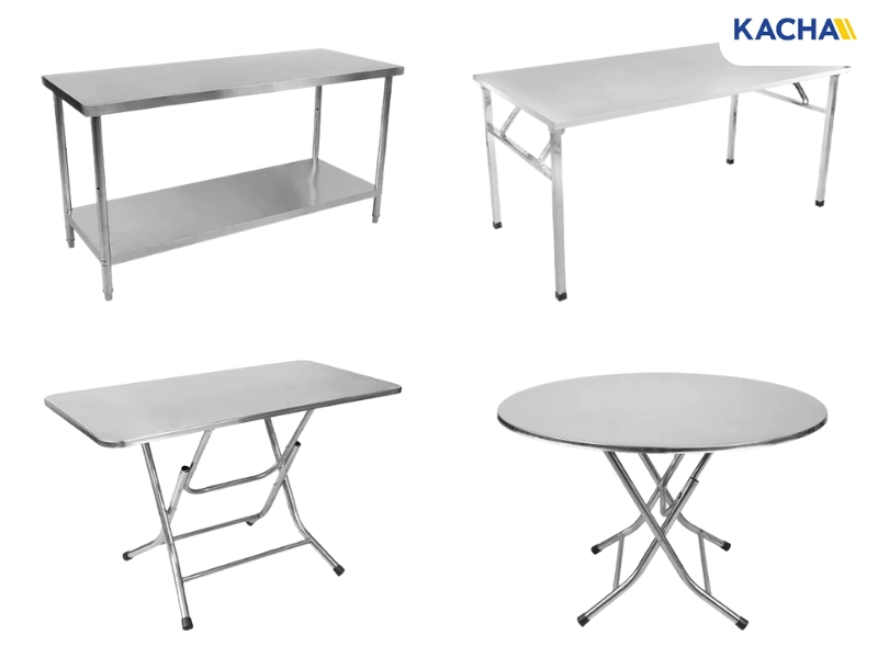 โต๊ะสแตนเลส 304