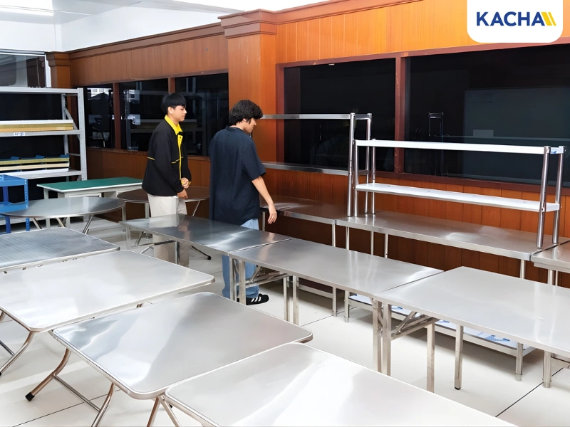 โต๊ะสแตนเลส โต๊ะสแตนเลส