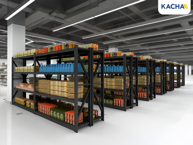 ชั้นเหล็กวางของ