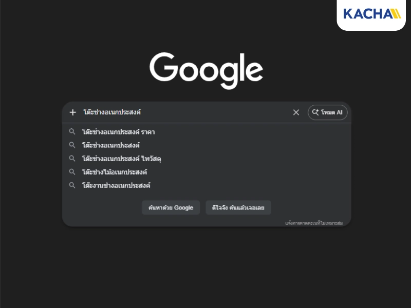 Search Intent ของลูกค้าเครื่องมือช่าง