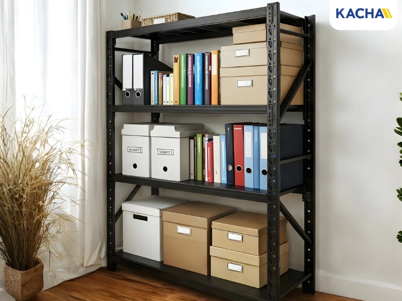 ชั้นวางของเหล็ก ระบบน็อกดาวน์