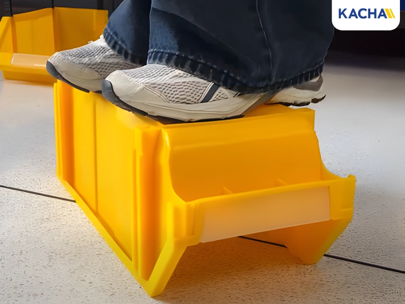 ทดสอบการรับน้ำหนักกล่องใส่อะไหล่