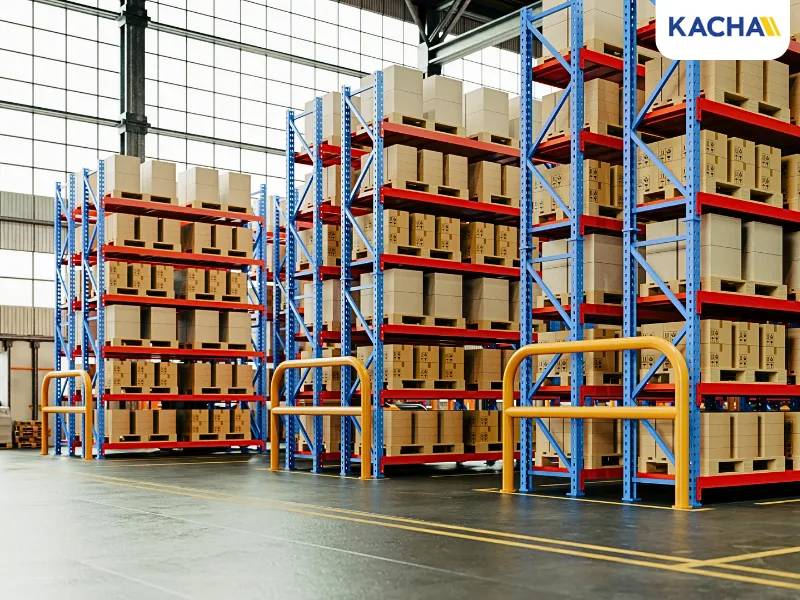 ชั้นวางของที่เหมาะกับซุปเปอร์สโตร์หรือคลังสต๊อกสินค้าขนาดใหญ่