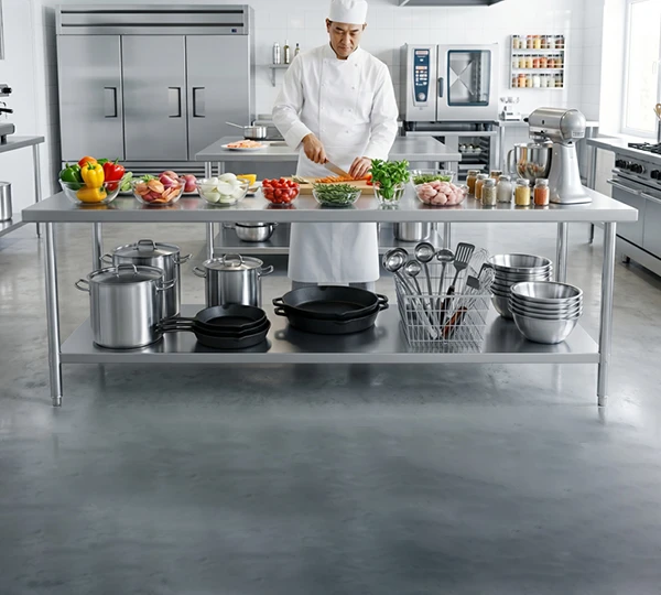 โต๊ะสแตนเลส Kacha