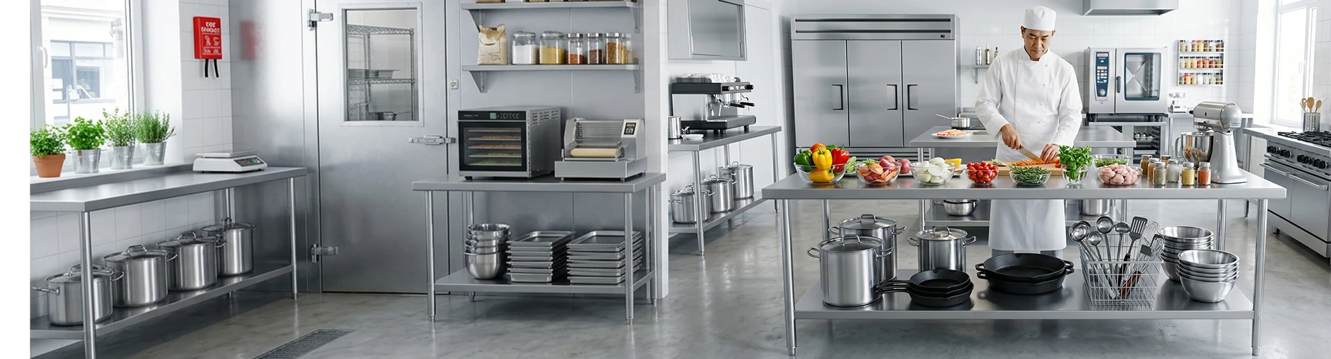 โต๊ะสแตนเลส Kacha