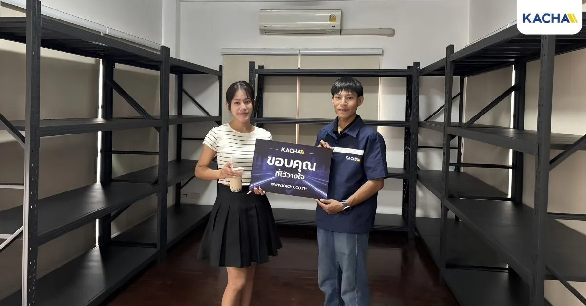 ผลงานจัดส่งและประกอบชั้นวางของเหล็ก บริษัท รีเบคก้า กรุ๊ป จำกัด (สำนักงานใหญ่)